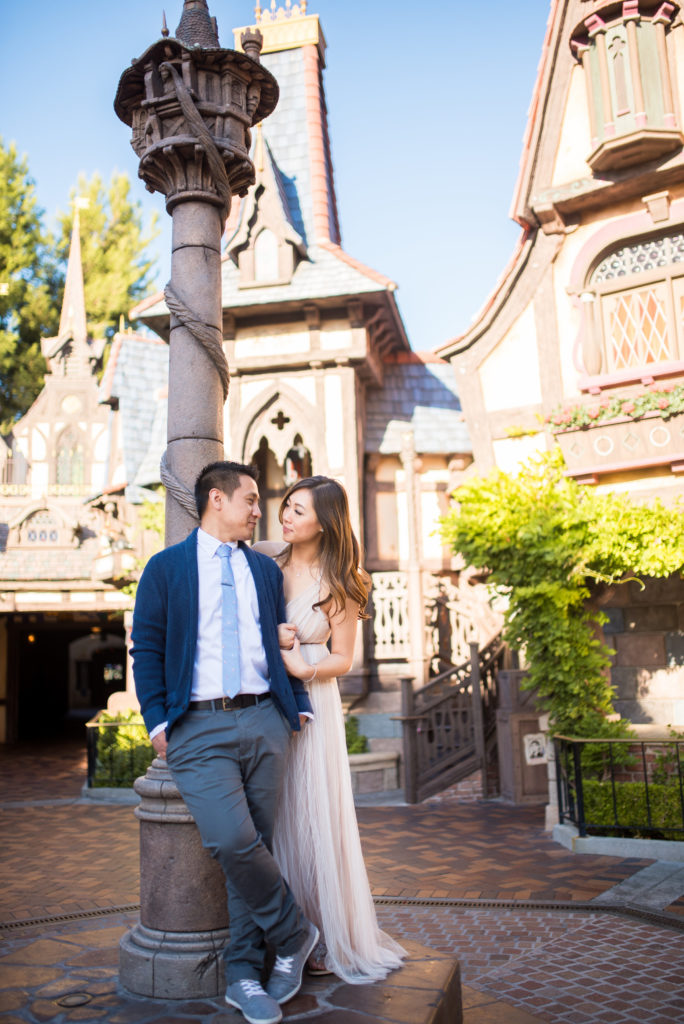 Disneyland Engagement Photography 