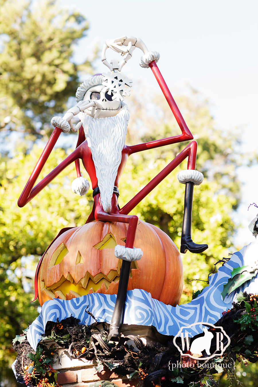 Tim Burton's Nightmare Before Christmas Haunted Mansion Details at Disneyland // White Rabbit Photo Boutique