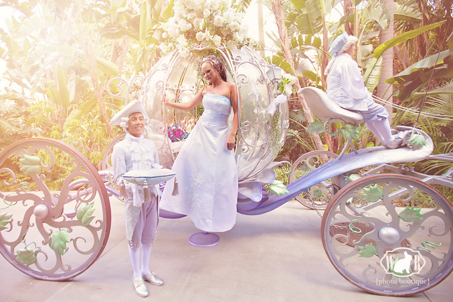 Disney Cinderella Themed Wedding - White Rabbit Photo Boutique