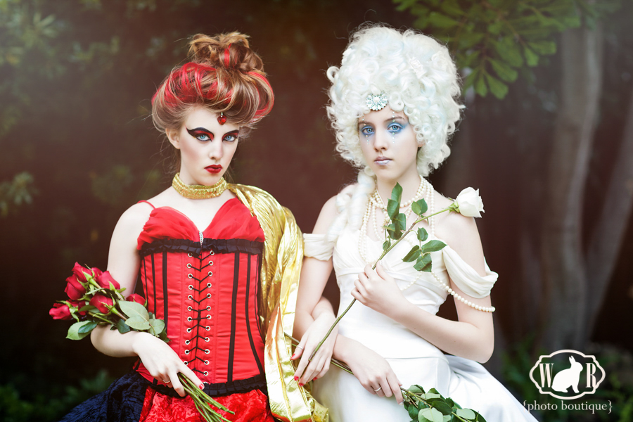 The Red Queen, Alice in Wonderland, The White Queen