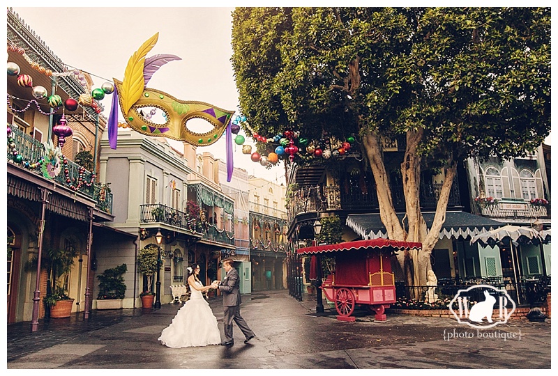 Disneyland Stage 17 Wedding // White Rabbit Photo Boutique