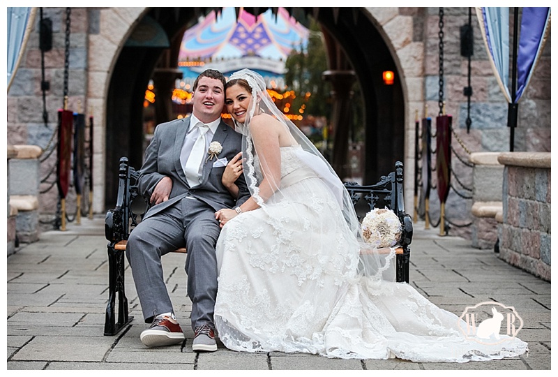 Kelcie and Larry's Wedding Photos  - Disneyland Wedding - White Rabbit Photo Boutique
