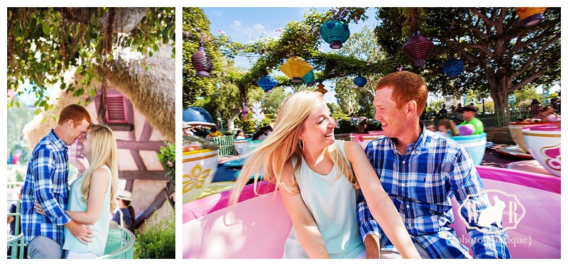 Michelle and Kevin's Disneyland Engagement Photos