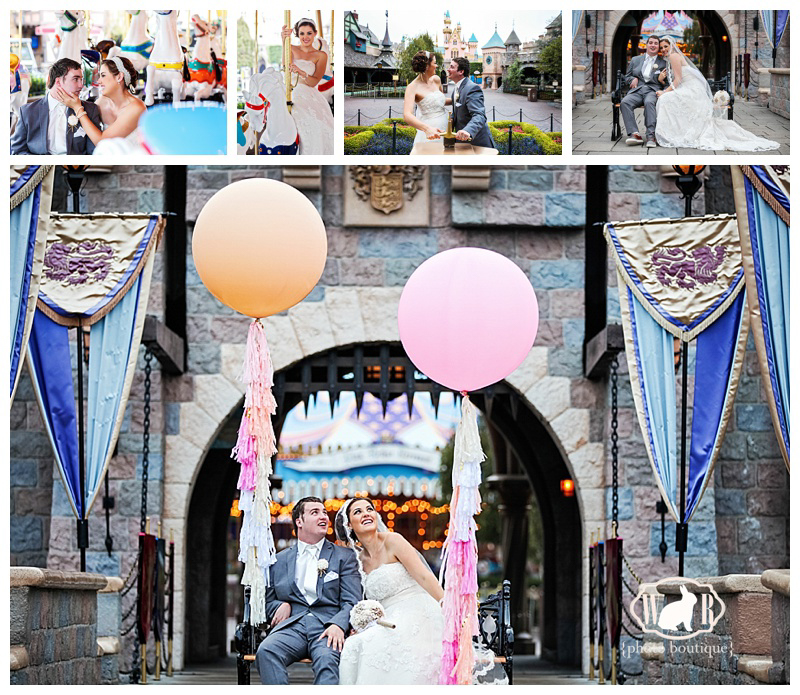 Kelcie and Larry's Wedding Day at Disneyland // White Rabbit Photo Boutique