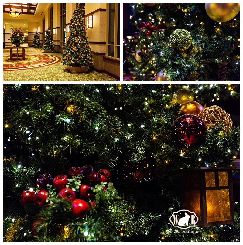 Disneyland Grand Californian Hotel Holiday Decorations