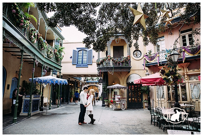disneyland anniversary photos in new orleans square