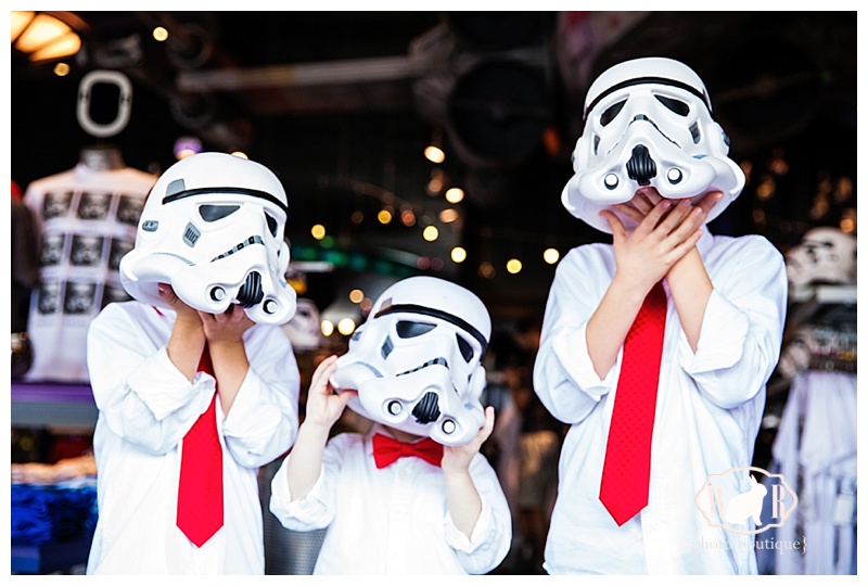 Disneyland Family Star Wars Photo