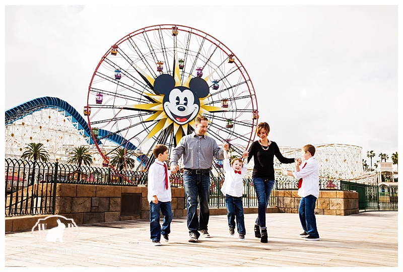 Mickeys Fun Wheel Family Photos