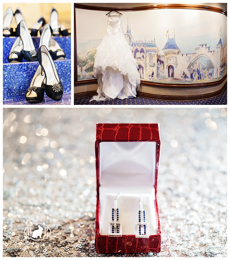 Art Deco Disneyland Wedding Photos // White Rabbit Photo Boutique