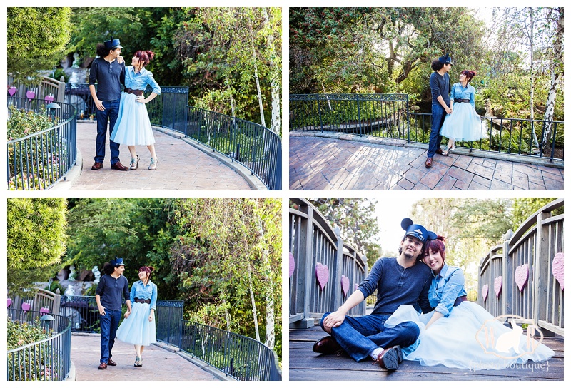 Fun, colorful, and playful engagement photos at D