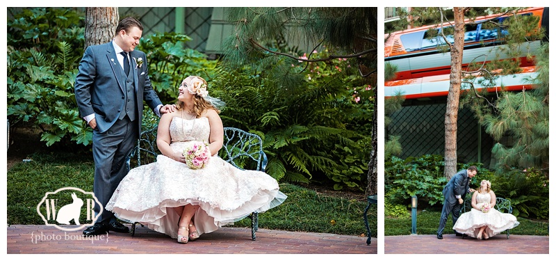 Disney's Grand Californian Hotel Intimate Escape Wedding // White Rabbit Photo Boutique