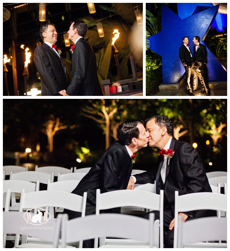 Gregg and Tony's Retro Disneyland Hotel Wedding // White Rabbit Photo Boutique