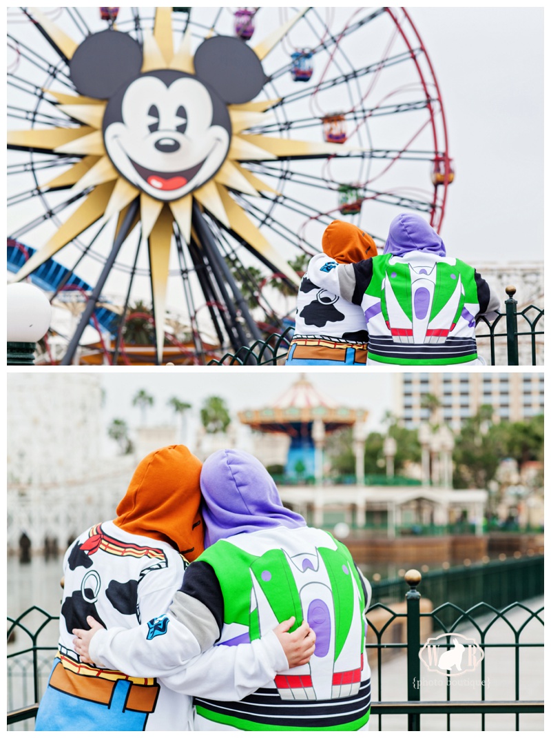 California Adventure Honeymoon Photo Shoot Mickeys Fun Wheel