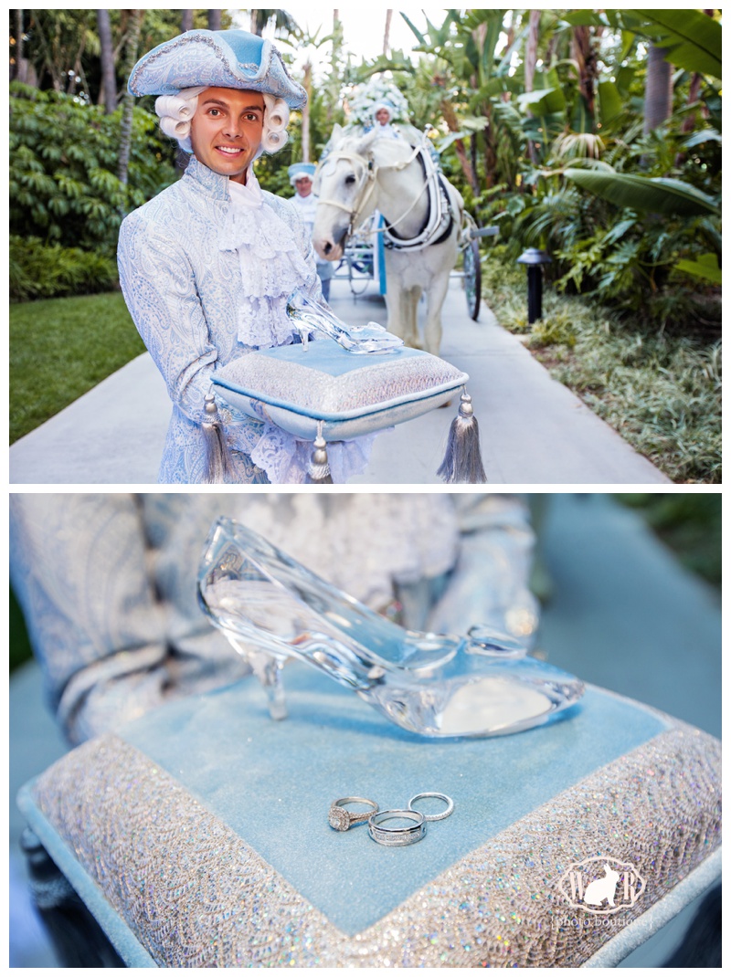 Disneyland Hotel Wedding Cinderella Crystal Coach 