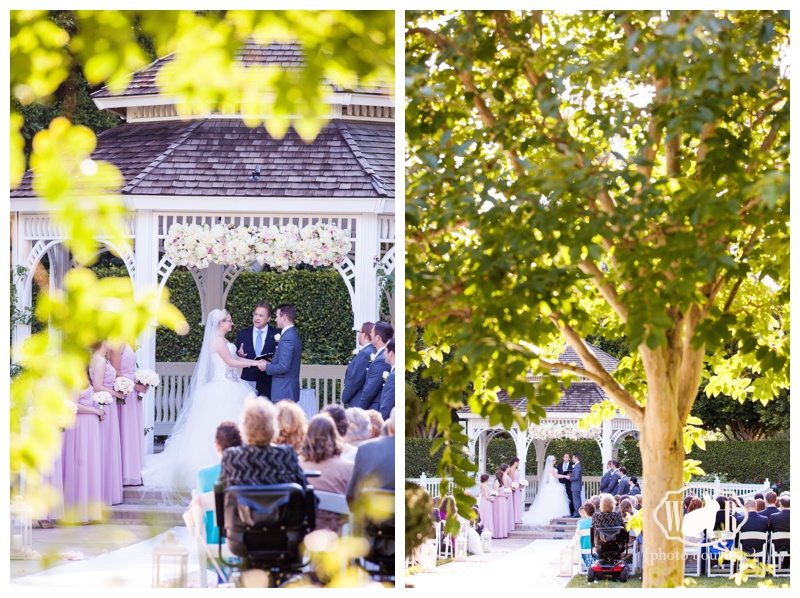 Disney Wedding Rose Court Garden Ceremony Photos