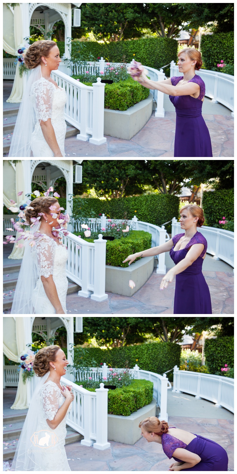 Best Friend Wedding Photos Disneyland Hotel