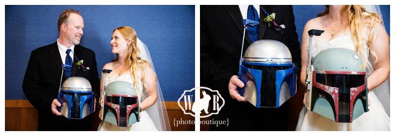 Star Wars Wedding Photos, Halloween Wedding Photos