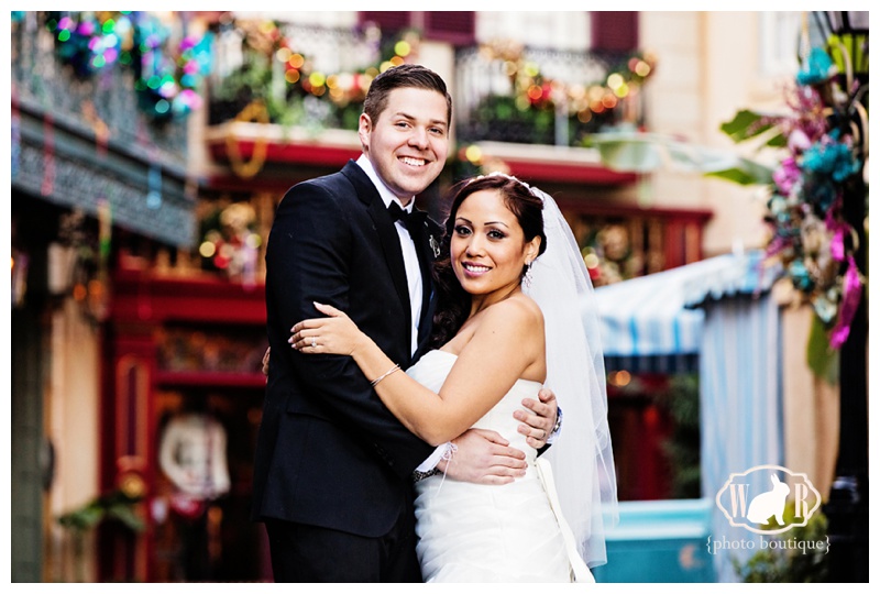 New Orleans Square Wedding Photos