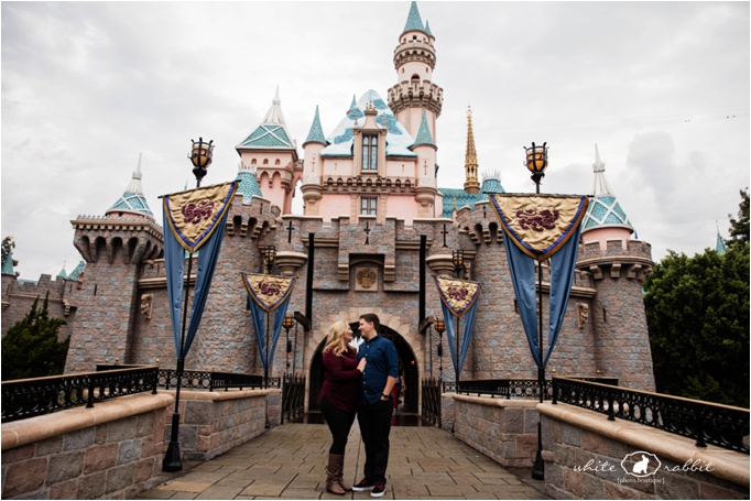 Fall Disneyland Engagement Photos