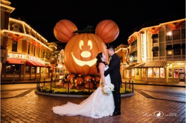 Disneyland Wedding Photos Main Street