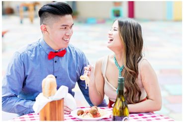 Lady and the Tramp Themed Engagement Photos