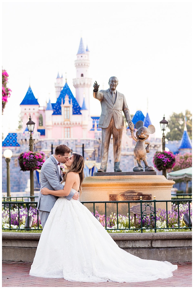 Disney Wedding Castle Session