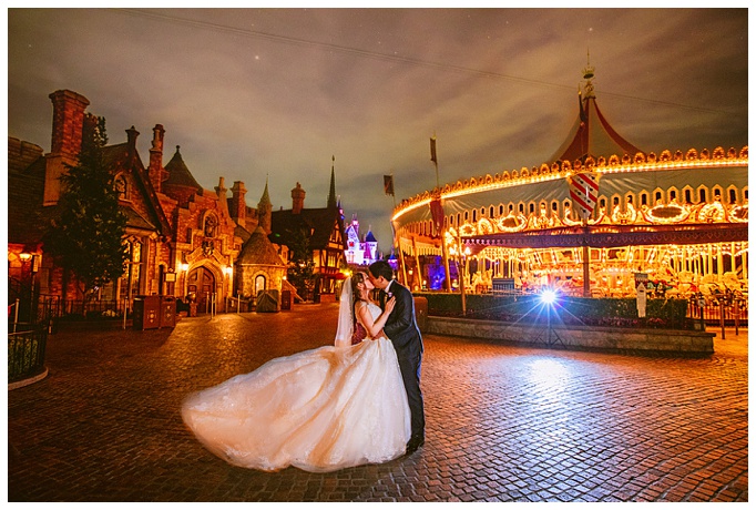 Disneyland Wedding Photographer White Rabbit Photo Boutique photos in Fantasyland 