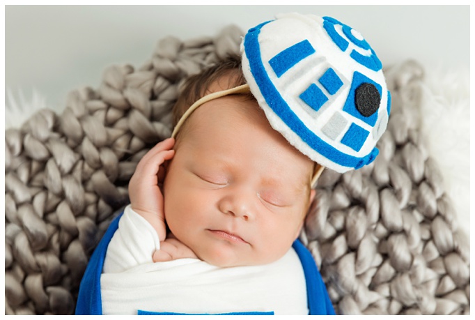 Star Wars Newborn Photography Session