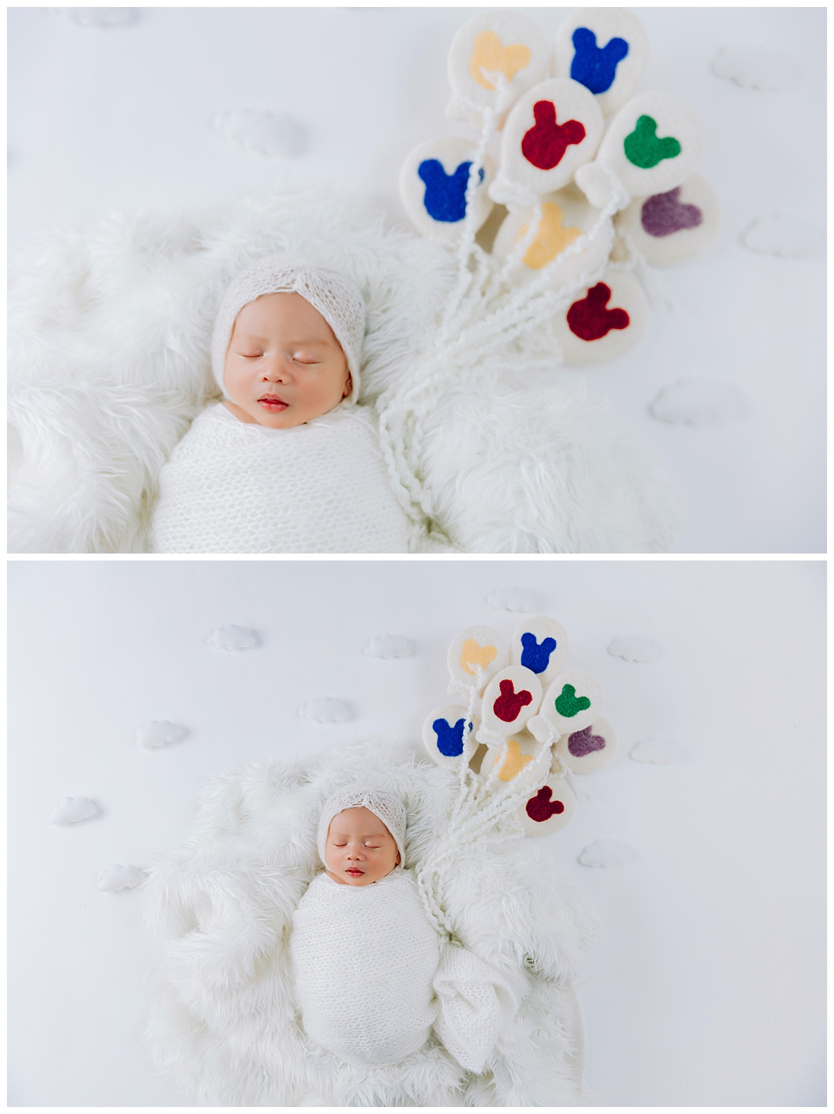 Disney Newborn Photograph Ideas 