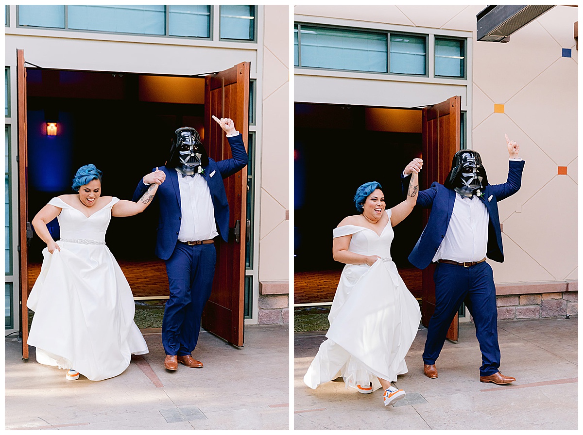 May the Fourth Be With You: Star Wars Weddings. Star Wars inspired Wedding Reception