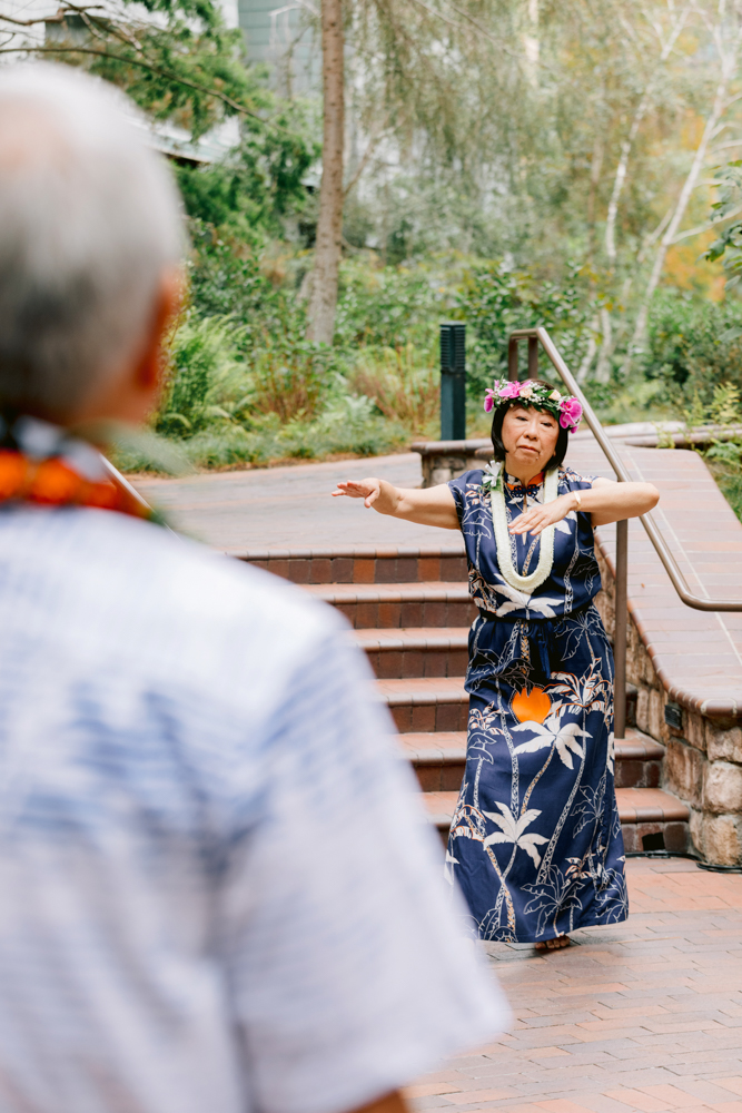 Hawaiian Vow Renewal Ceremony Disney Grand Californian Hotel