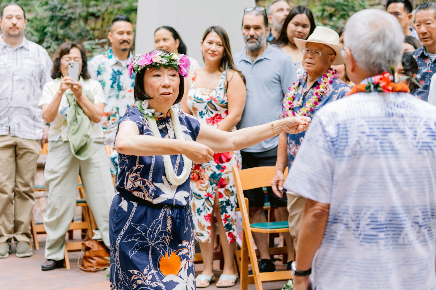 Hawaiian Vow Renewal Ceremony Disney Grand Californian Hotel