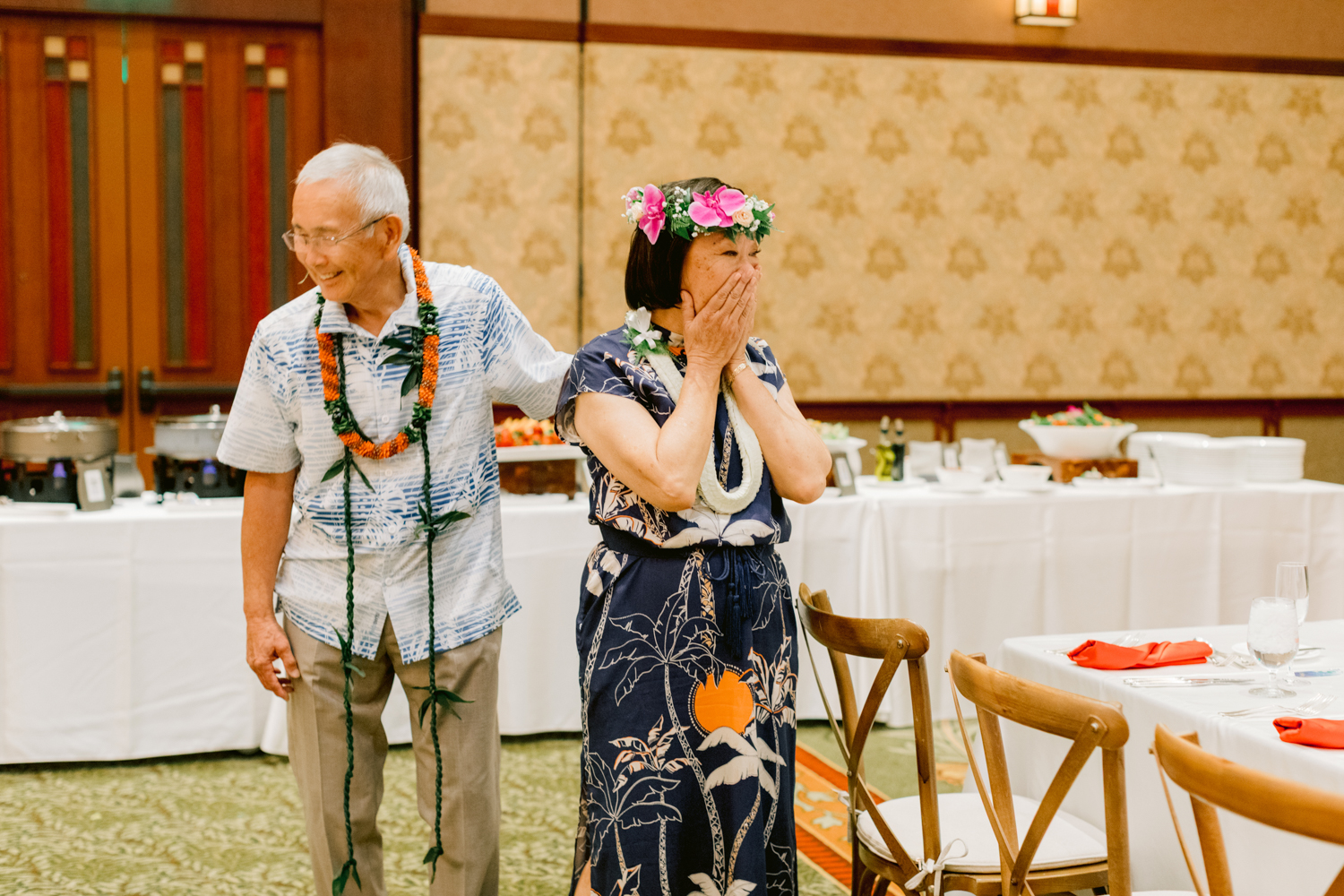 Hawaiian Vow Renewal Ceremony Disney Grand Californian Hotel