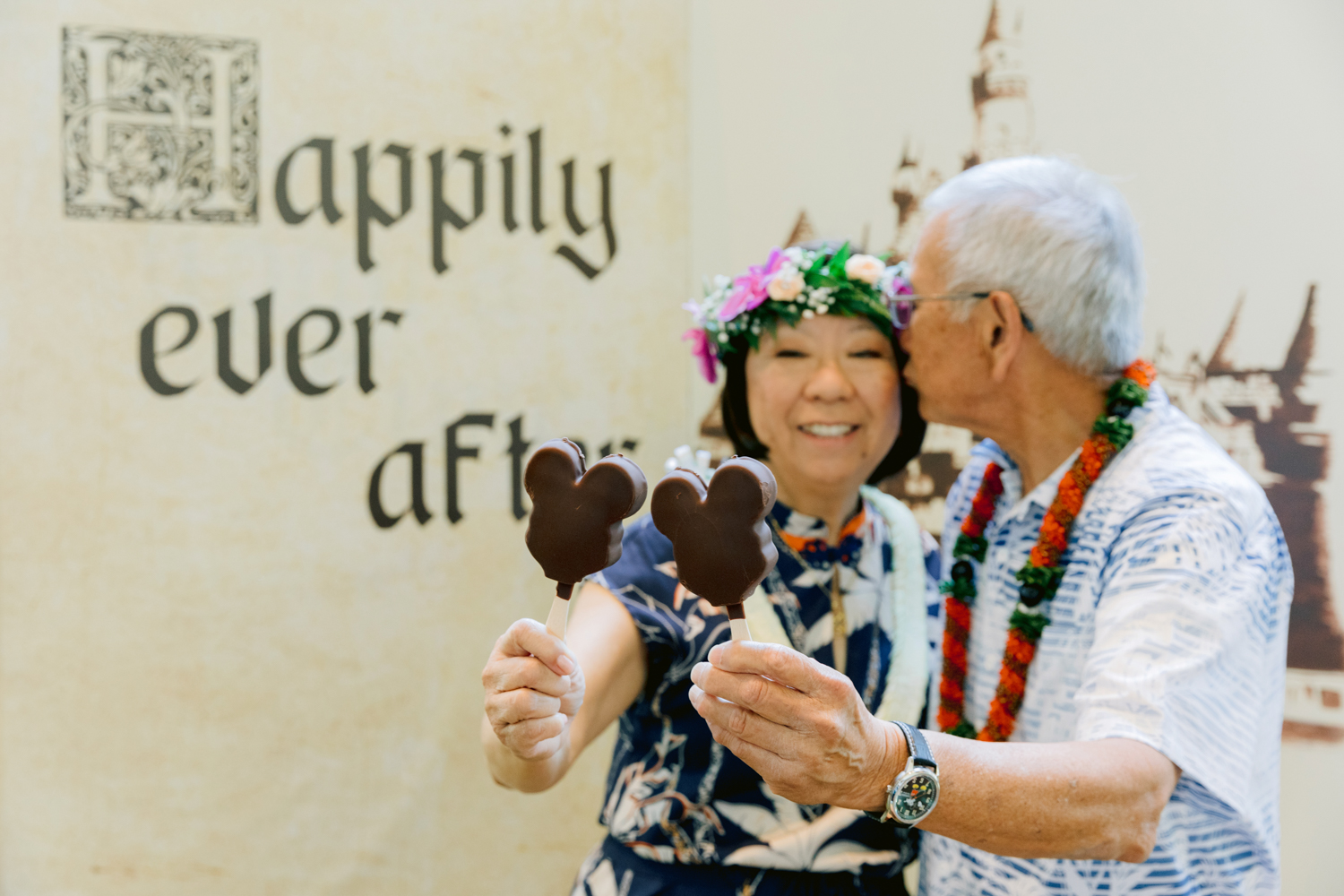 Hawaiian Vow Renewal Ceremony Disney Grand Californian Hotel
