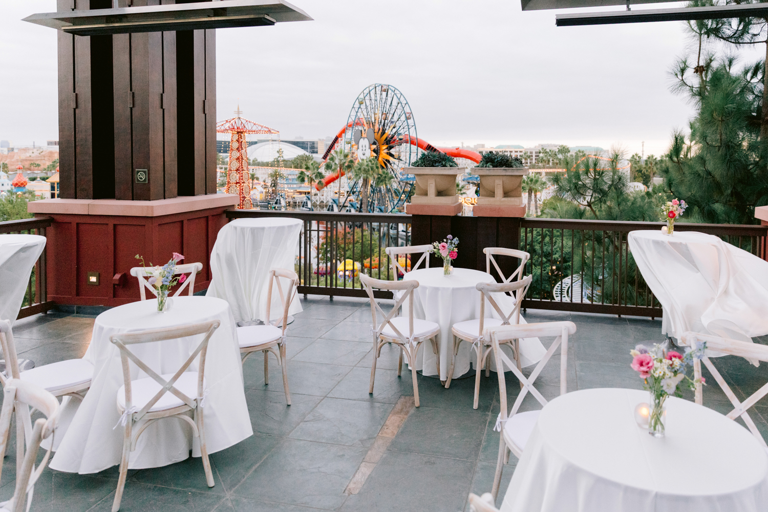 Disneyland Vow Renewal Grand Californian Parkview Terrace
