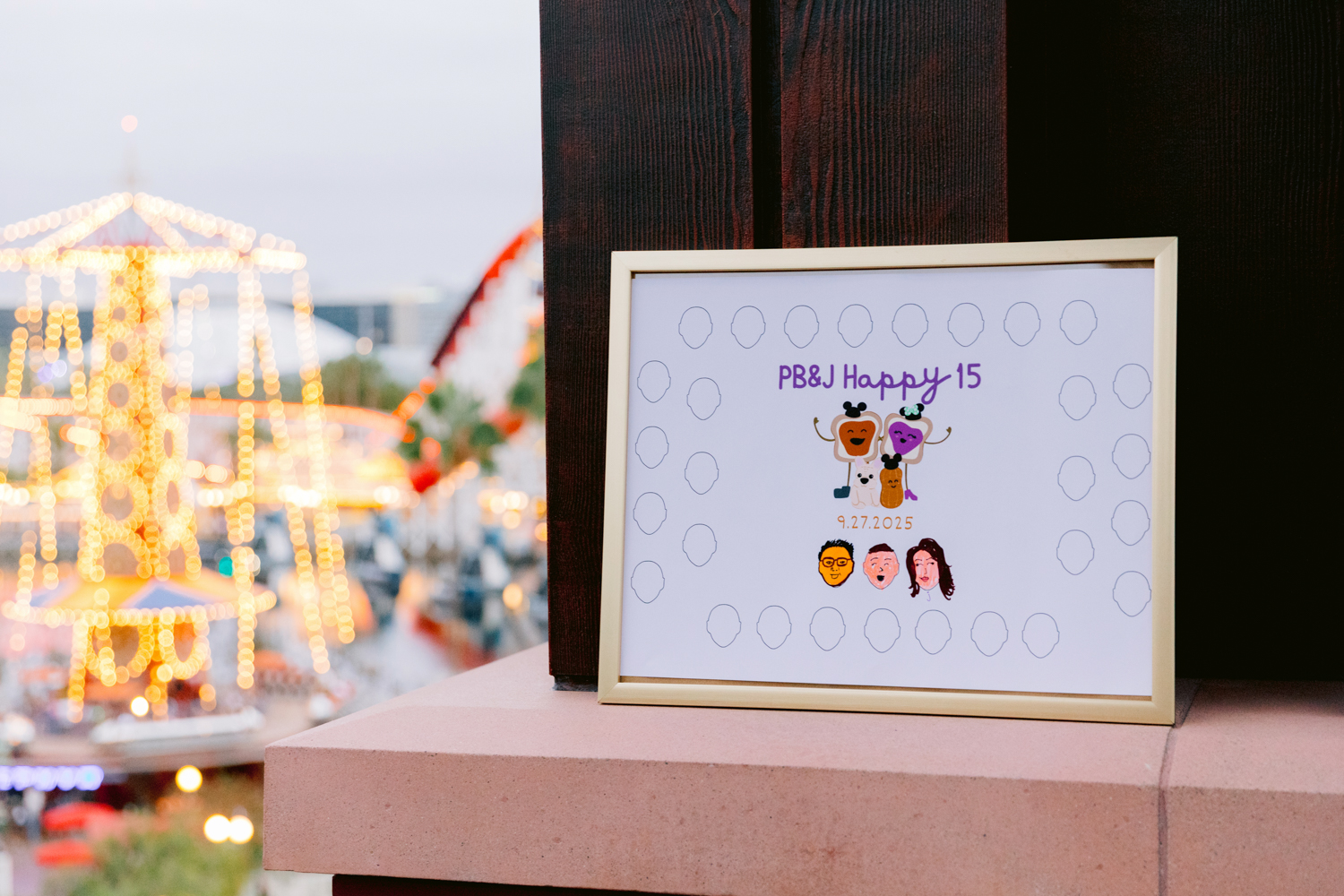 Disneyland Vow Renewal Grand Californian Parkview Terrace