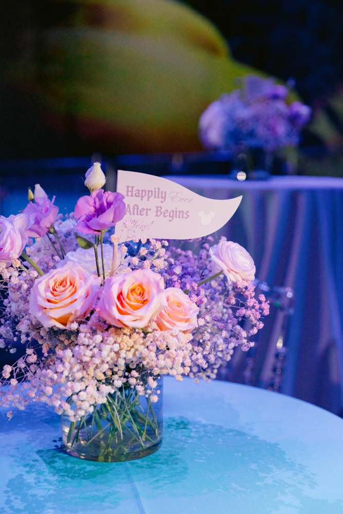 Disneyland vow renewal at the Animation Building captured by a Disneyland wedding photographer Animation Building Wedding