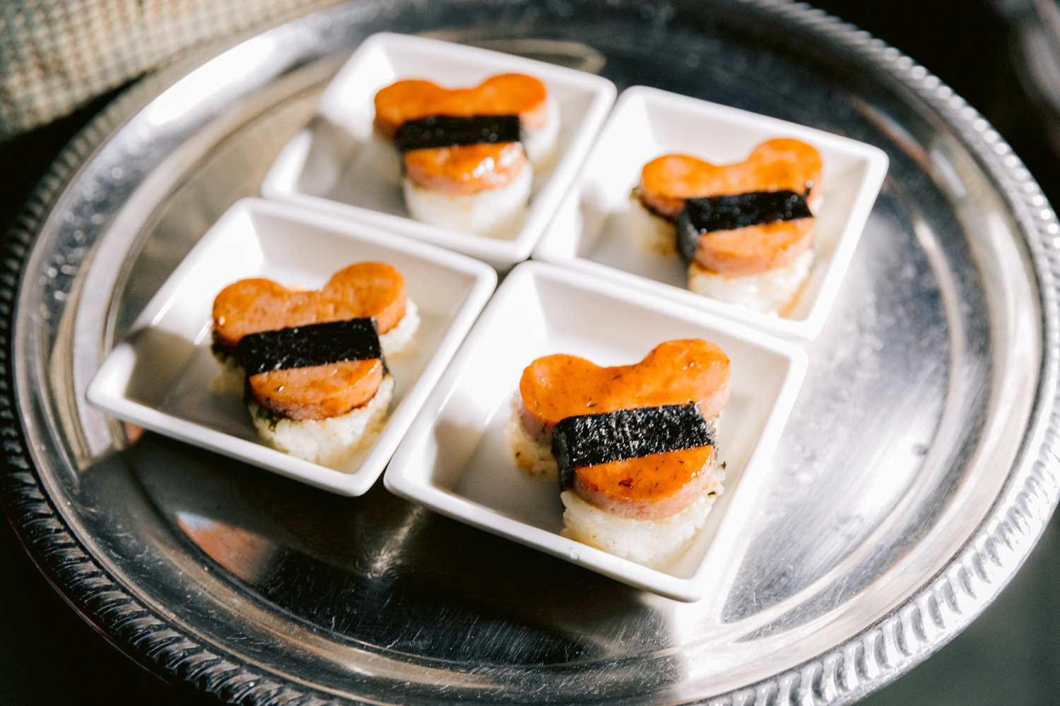 Disneyland Vow Renewal Grand Californian Spam Misubi