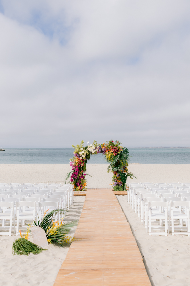 Monterey Beach Station Wedding Photography