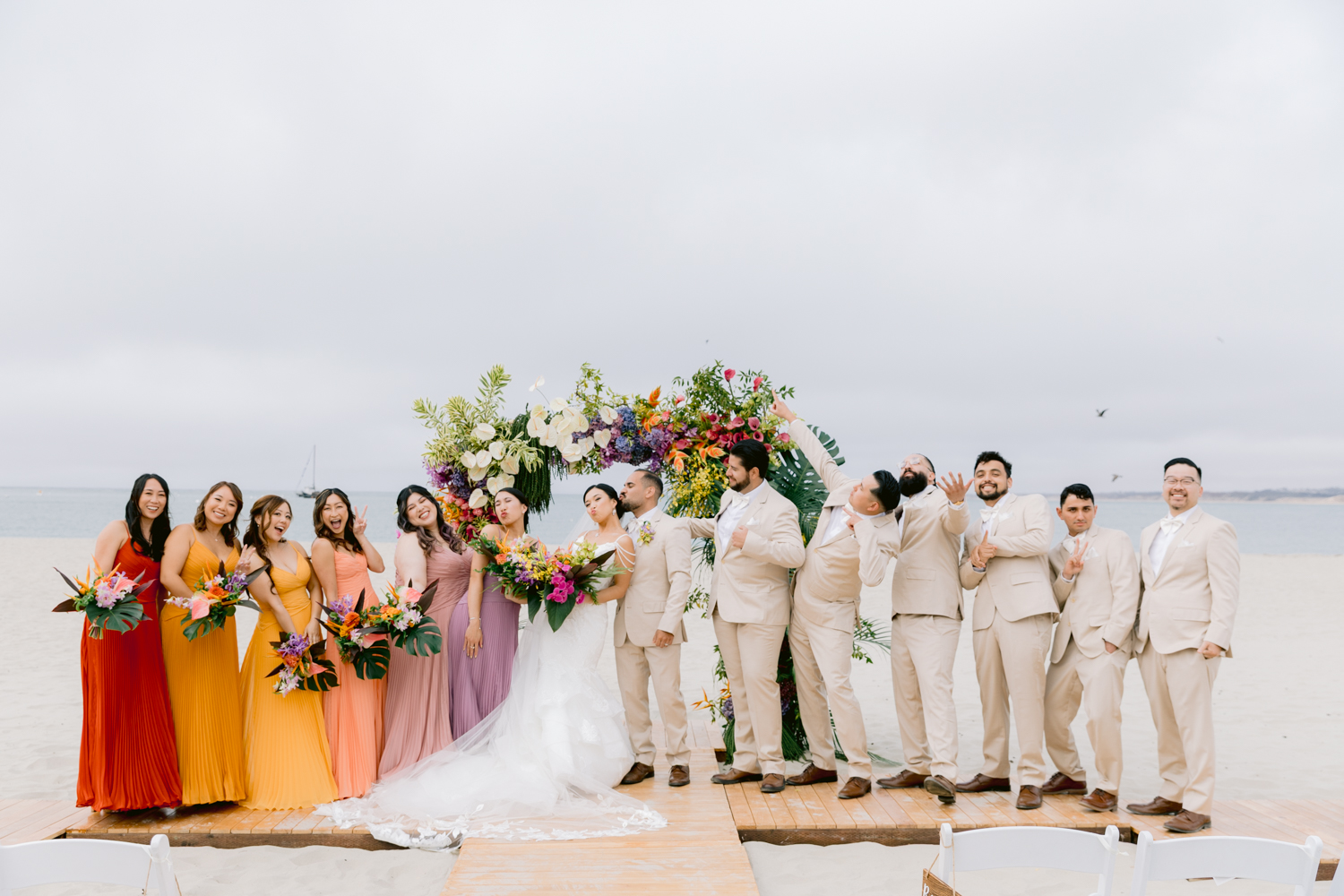 Monterey Beach Station Wedding Photography