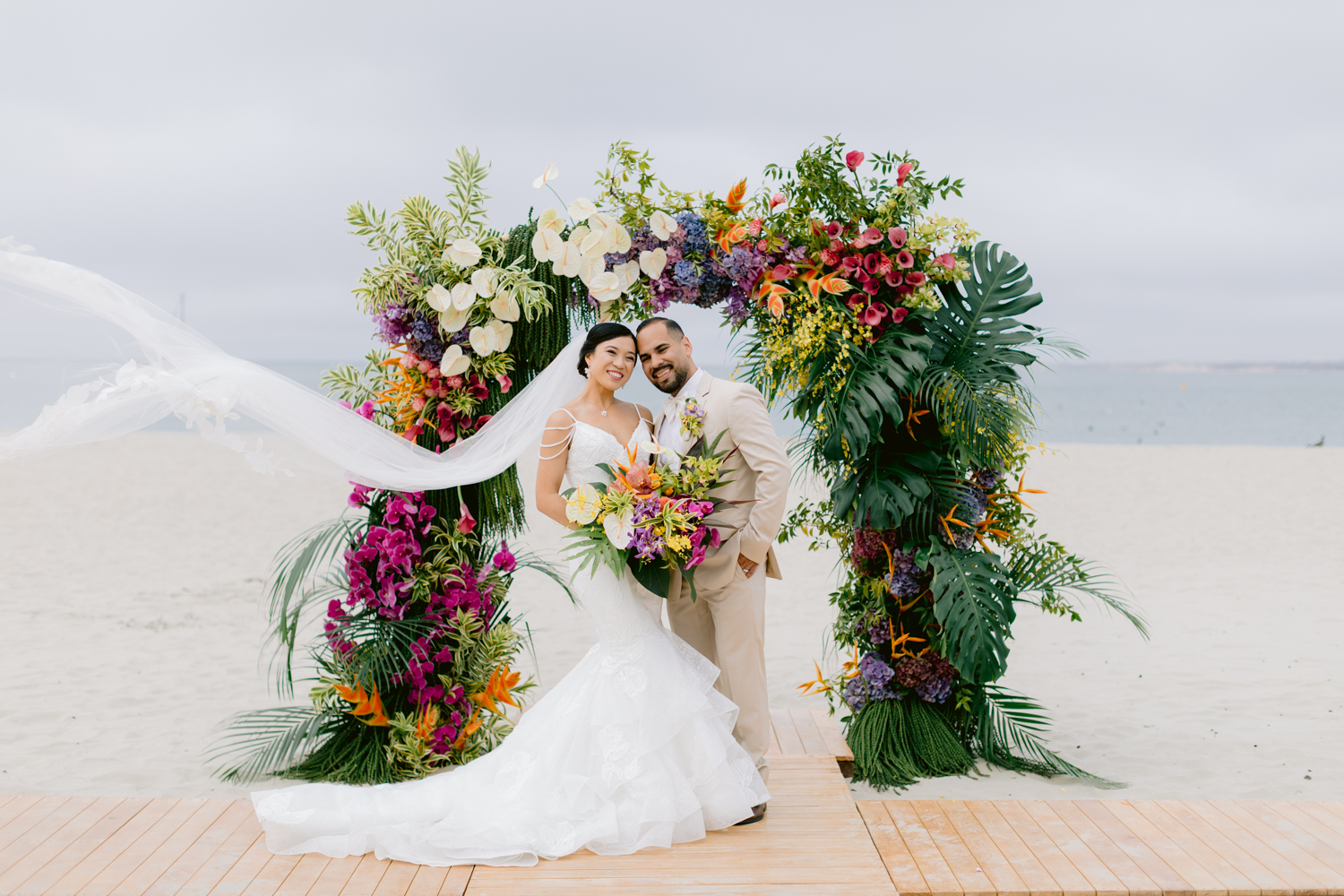 Monterey Beach Station Wedding Photography