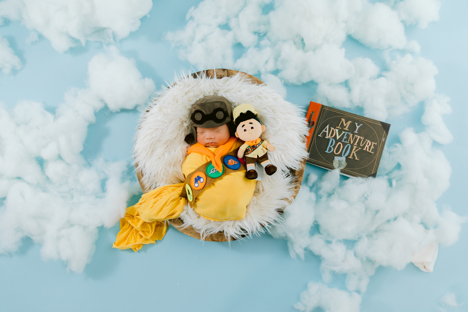 Orange County newborn photographer baby boy