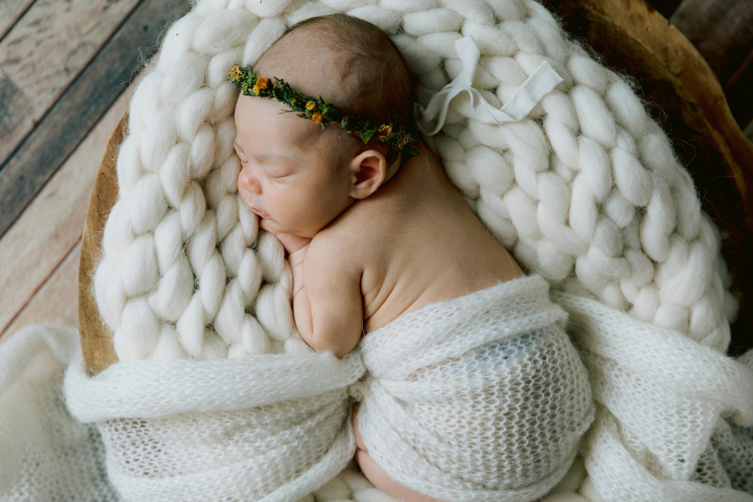 Orange County Newborn Photographer Studio Session