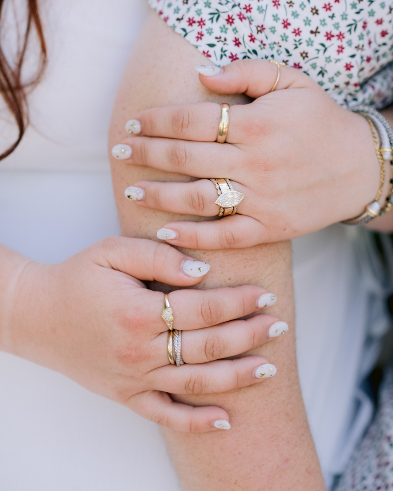 Romantic engagement photos taken inside Disneyland Park