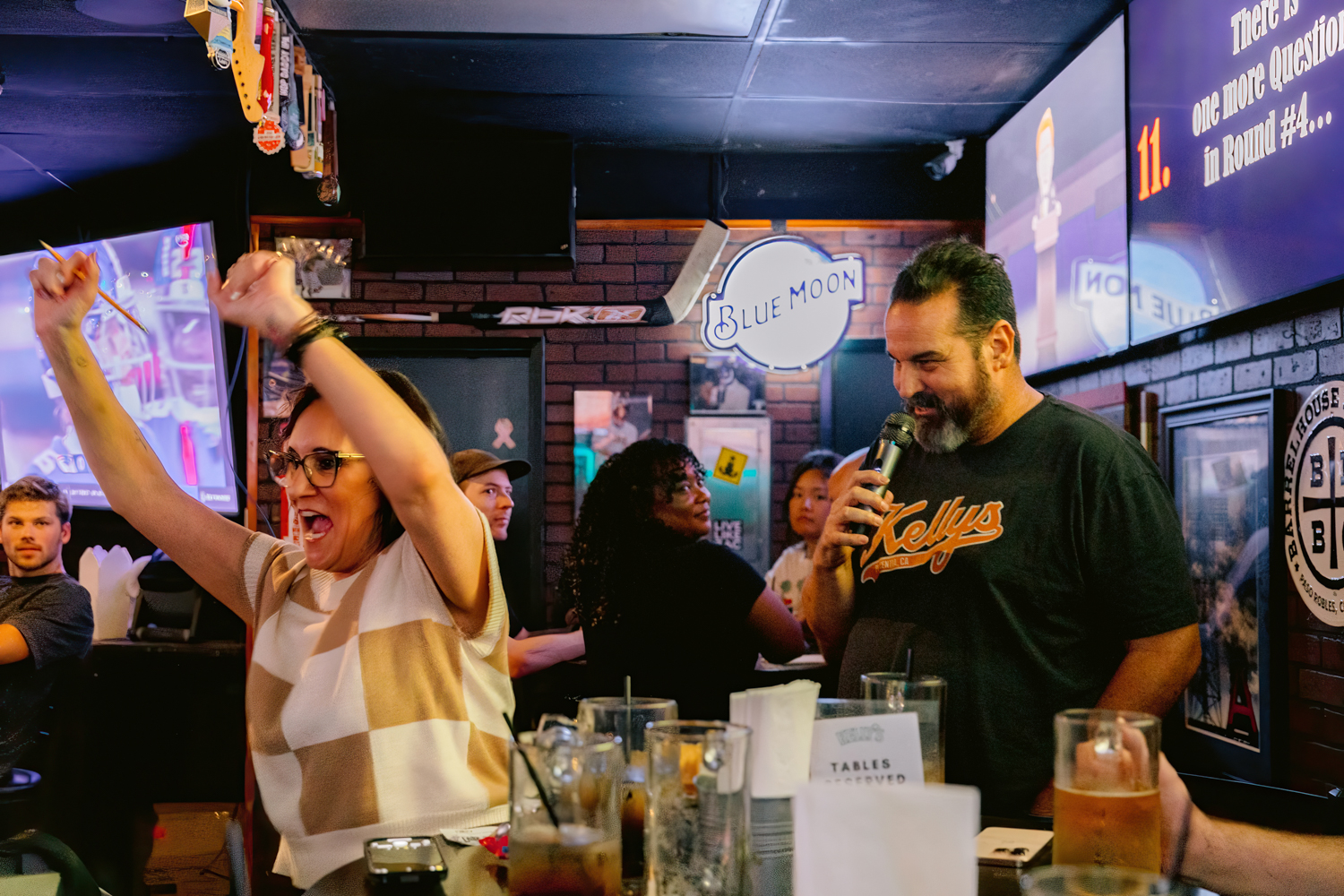 Surprise proposal at Kelly’s Korner Tavern captured by an Orange County wedding photographer
