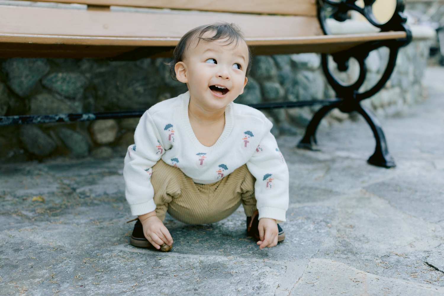 Christmas mini session in Orange, CA with a family during the holidays