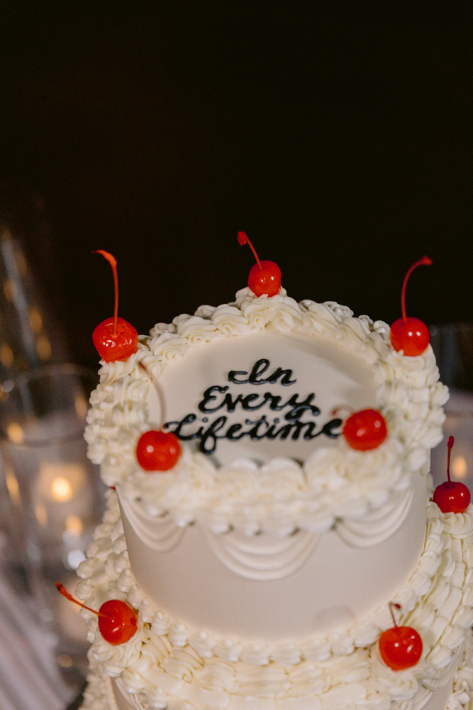 James Bond–themed wedding reception at the Disneyland Hotel in December on the Adventure Lawn