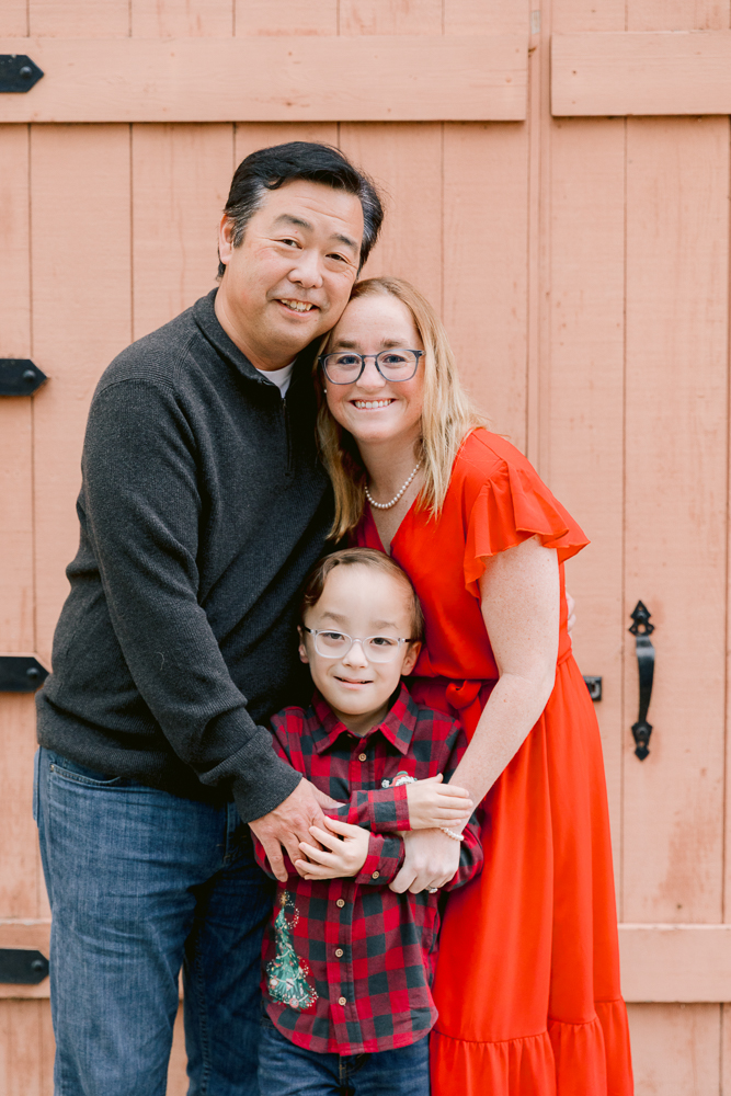 Holiday family mini session in Orange, CA