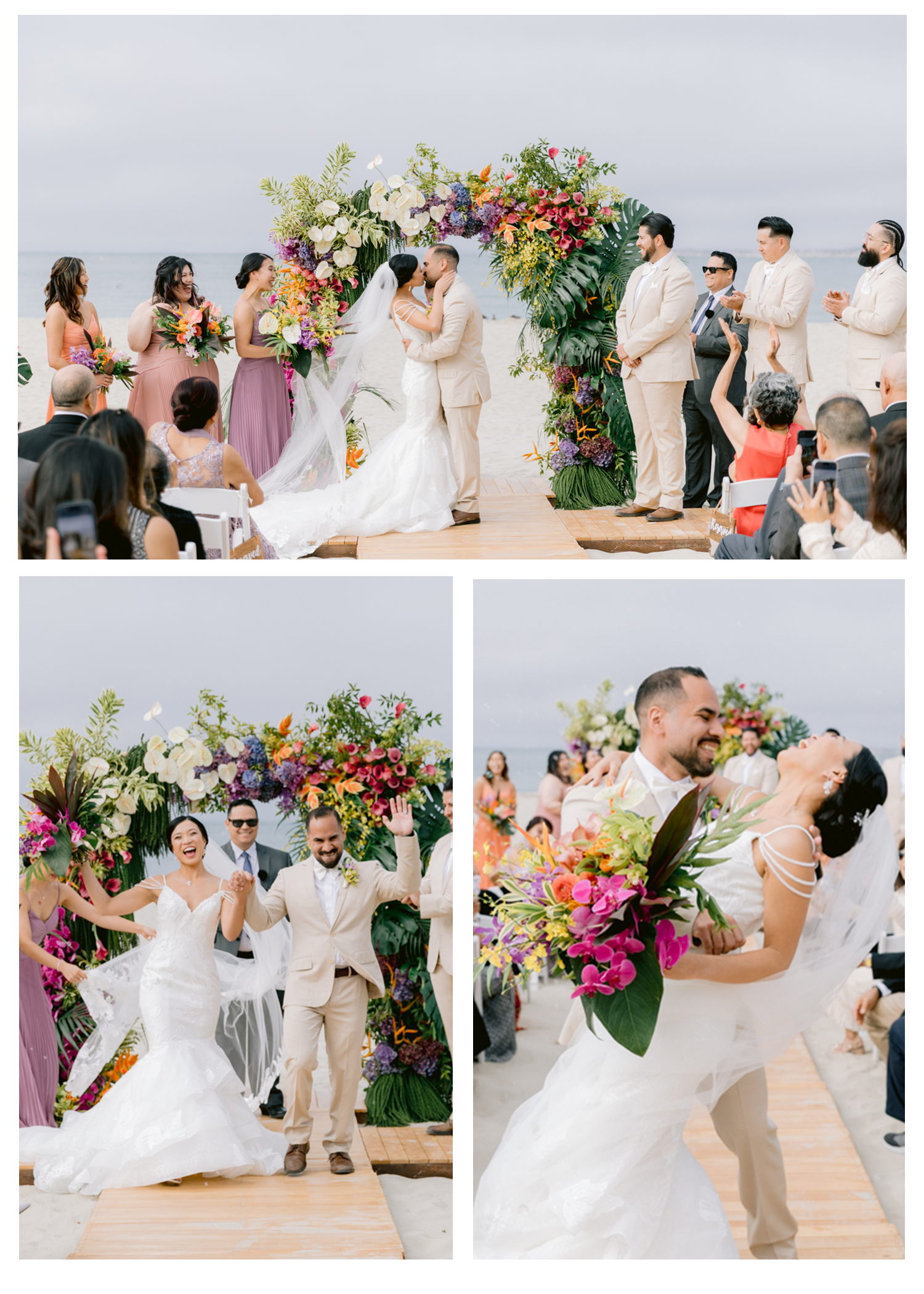 Monterey Beach Station Wedding Photography