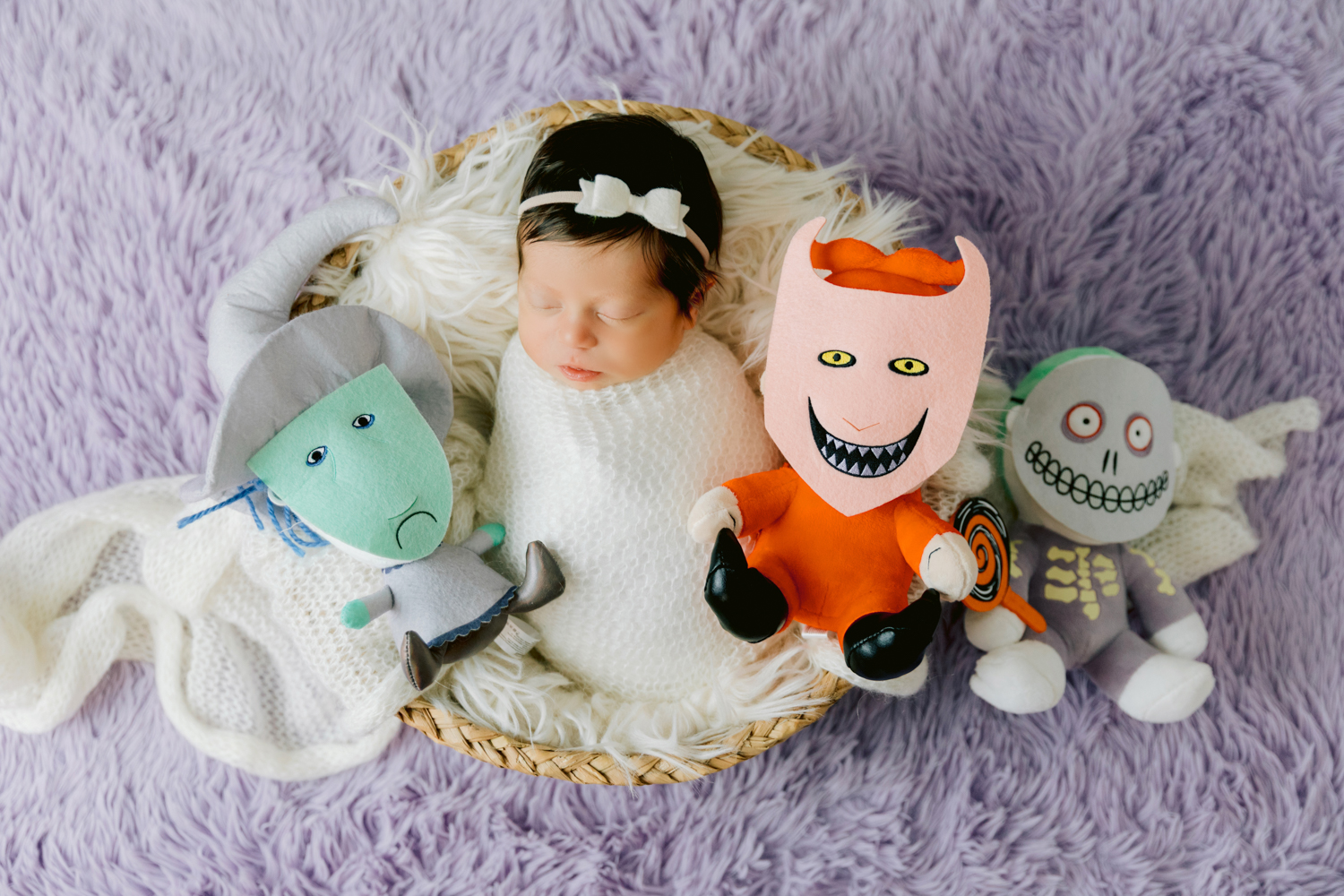 Nightmare Before Christmas Newborn Session – Orange County Photographer
